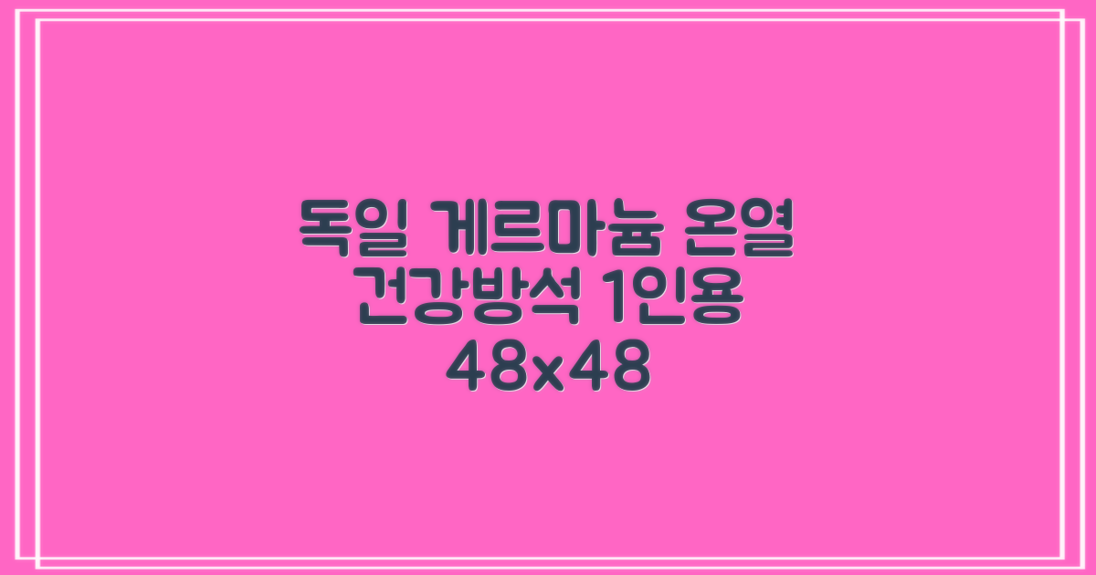 한일메디칼 GERMANIUM 게르마늄 온열 건강방석, 1인용 48X48mm, 1개 추천 리뷰