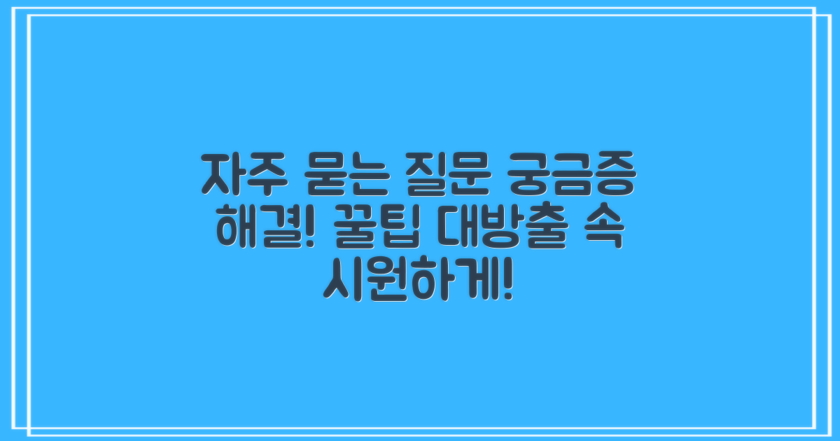 자주 묻는 질문